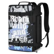 Ski Boot Bag Backpack 60L, Waterproof Snowboard Boot Bag Air Travel Padded La...