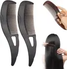 Hollow Tooth Hairbrush Dandruff Comb, 2Pcs Scalp Sweep Detoxing Combs, Energy Ma
