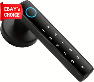 Smart Lock Fingerprint Door Lock 4 in 1 Keypad Bluetooth App Deadbolt Lock