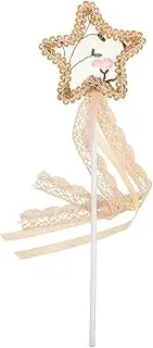 Kisangel Handheld Fairy for Boys and Girls Star Fairy Ribbon Enhance Creativity for Party Games