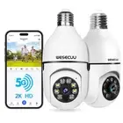 Light Bulb Security Camera 2Pack 5G& 2.4GHz WiFi 2K Security Cameras Wireless...