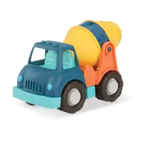 在飛比找momo購物網優惠-【B.Toys】圓周綠水泥車(玩具車/家家酒/工程車)