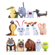 The Secret Life Of 14pcs Pet Toy Mini Figures(colorful)