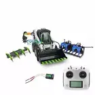 LESU 1/14 Wheeled RC Hydraulic Skid Steer Loader RTR Aoue LT5H Gripper Scarifier