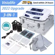 New Dual User Foot Bath Spa Machine Ionic Detox Cell Cleanse Machine Colored LCD