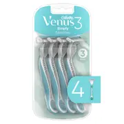 Gillette Venus Simply 3 Sensitive Razors 4 Pack