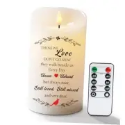 Homemory Memorial Candle Bereavement Sympathy Gifts for Loss of Loved One,