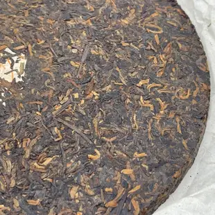 【盛嘉源】雲南精品七子茶餅 金芽 90年代(普洱茶 熟茶 357g)