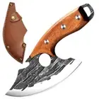 Boning Knives Meat Cleaver Hand Forged Kitchen Knife Wooden Handle Butcher Knife