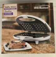 Brentwood non-stick Dual Waffle Maker