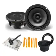 Alpine HDZ-65 | 200W RMS 6.5” Coaxial Speakers + Accessories