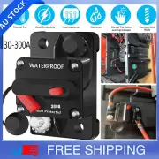 30A 50A-300A AMP Car Circuit Breaker 12V-48V Fuse Reset Waterproof DC Car Boat