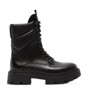 Lace-up boots 37 Black