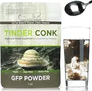 GFP Powder - Tinder Conk, Tinder Fungus, Fomes fomentarius Mushroom Powder - 1 Ounce, 30 grams