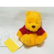 Rare Tokyo Disney Winnie the Pooh Plush Keychain Kutakata Plush