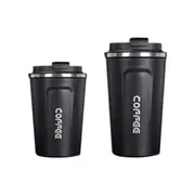 Hydro Mate Stainless Steel Coffee Mug Black