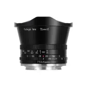 TTArtisans 7.5mm F2 Fisheye APS-C Lens Fujifilm Fuji X S10 XT200 XT4 XPro3 X-E2