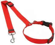 WeiLaiKeQi 4X Dog Seat Belt, Adjustable Practical Rear Seat Traction Rope Durable Lightweight Harness for Daily Use Travel Supplies Hiking Walking