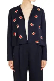 BNWT SASS & BIDE "The Maker" Embellished Jacket - Size 10 -