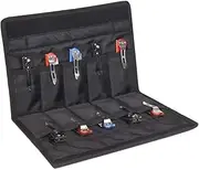 Knife Case for 10 Pocket Knives - Small Folding Knife Organizer with 10 Slots | Pocket Knife Storage Case, Butterfly Knife Holder for EDC, Survival, Outdoor, Kitchen & Collection Display(Box Only)
