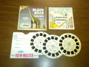 BLACK HILLS BADLANDS SOUTH DAKOTA (A486) Viewmaster 3 reels PACKET SET vintage