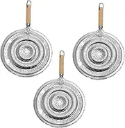Cabilock 3Pcs Handle Pot Mats Insulation Pads for Hot Cookware Heat Protection Mats for Kitchen and Dining Tables Simple Pot Mats