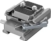 SMALLRIG Quick Release Plate for Arca, for DJI RS 4/RS 4 Pro/RS3/RS 3 Pro/RS 3 mini/RS 2/RSC 2, HawkLock H38 Quick Release Mount Plate Kit, Anti-Drop & Anti-Deflection - 4639