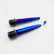 Burning Blue Titanium Pedal Spindle Axle for SpeedPlay Zero X1 X2 & Light Action