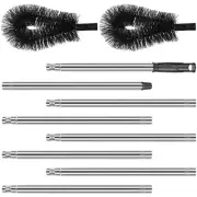 Gutter Cleaning Tool Practical Gutter Cleaning Brush with 10.5Ft Removable Pole