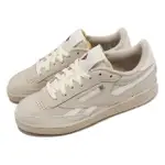 【REEBOK】休閒鞋 CLUB C REVENGE VINTAGE 女鞋 男鞋 奶茶 米白 復古(100033095)