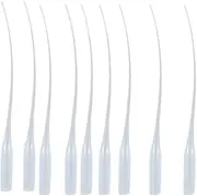100pcs Clear Glue Micro-Tips Applicator Nozzles for Precision Adhesive Dispensing - Ideal for Lab and Craft Use