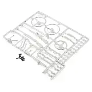 Axial Interior Details Parts Tree (CHROME) for Axial SCX10/SMT10/Wraith AXI80047