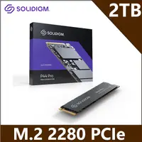 在飛比找PChome24h購物優惠-Solidigm P44 Pro系列 2TB M.2 228