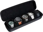 Besforu Watch Travel Case for Men and Women Portable Single Watch Storage box and Organizer for Wristwatches and Smart Watches