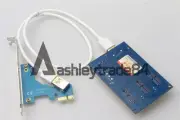 PCI-e Express 1X to 3 Port 1X Switch Multiplier HUB Riser Card +1PCS USB Cable