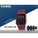 CASIO 手錶專賣店 國隆 CA-53WF-4B 復古計算機電子錶 橡膠錶帶 全自動日曆 防水 CA-53WF