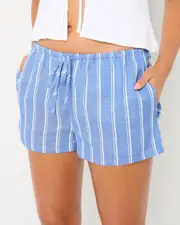 [Mooloola] Mooloola Women's Cassidy Shorts in Blue Size 10 10 Blue