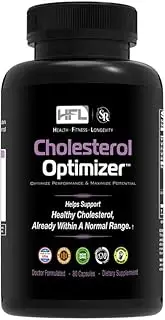 Cholesterol Optimizer™ by Dr Sam Robbins | Lowers Cholesterol, Triglycerides, Homocysteine, LDL, Raises HDL, Cleanses Liver, Reduces Inflammation | Plant Sterols, Policosanol, Phytosterol, Turmeric