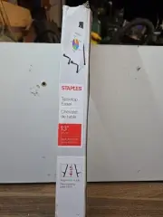 Staples EZ Foldaway Black Tabletop Easel 13in