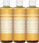 Dr. Bronner’S - Castile Liquid Soap 3 Pack - Universal Cleanser for Skin, Bod...