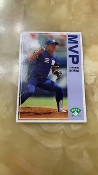 在飛比找Yahoo!奇摩拍賣優惠-涂鴻欽 棒球職棒 mvp 球員卡