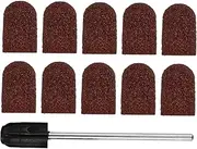 BIUDECO 1 Set Nail Drill Sanding Bits for Manicure and Durable and Lightweight Polishing Heads for Home Use and Professional Nail Art