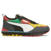 Puma Rider Fv Block Party Lace Up Mens Grey Sneakers Casual Shoes 39226101