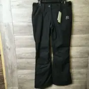 Rip Curl Womens Small Jet Black Anti Series Qanik Snow Pant NWT
