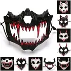 Party Decoration Vision Mask Halloween Costume Props Face Skeleton for Cosplay