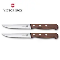 在飛比找誠品線上優惠-VICTORINOX 瑞士維氏 木製牛排刀(鋸齒)-楓木木柄