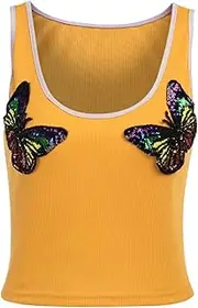 [HAMKVBPR] Womens Sexy Top Women's Vest Spring Summer Slim Top Camisole Vest Top Vest Top Shirts