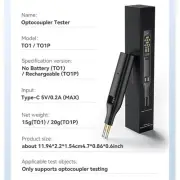 Portable Optocoupler Tester with Type C Charging and Long Battery Life