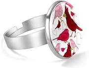 [FVQL] Adjustable Ring for Boys, animal bird cartoon