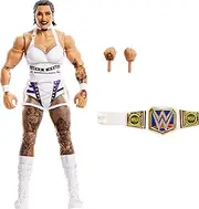 Mattel WWE Elite Action Figure & Accessories, Series #110 Rhea Ripley 6 Inch Collectible with 25 Points of Articulation & Interchangeable Hands